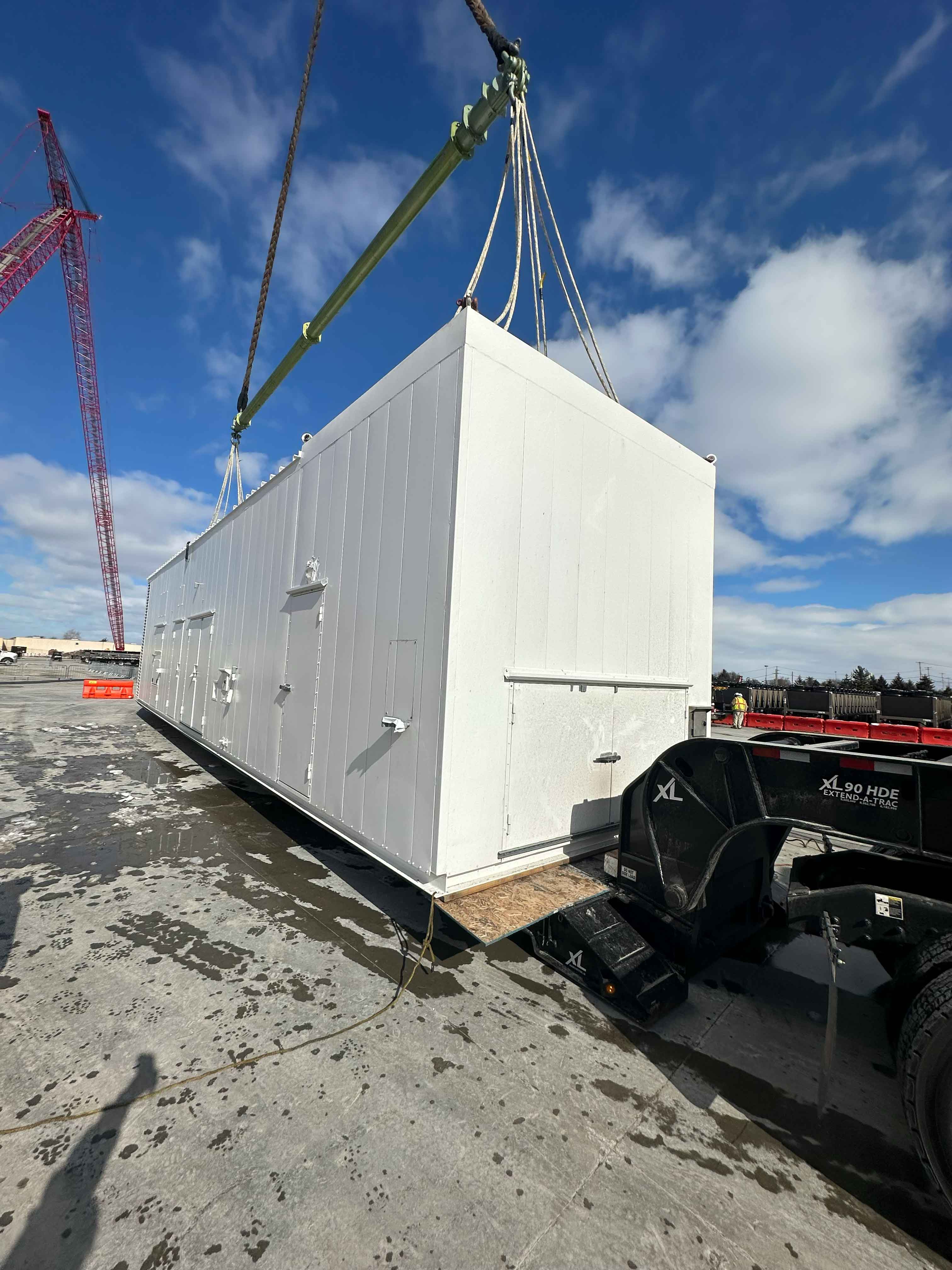 Wolfspeed generator enclosure offload operations
